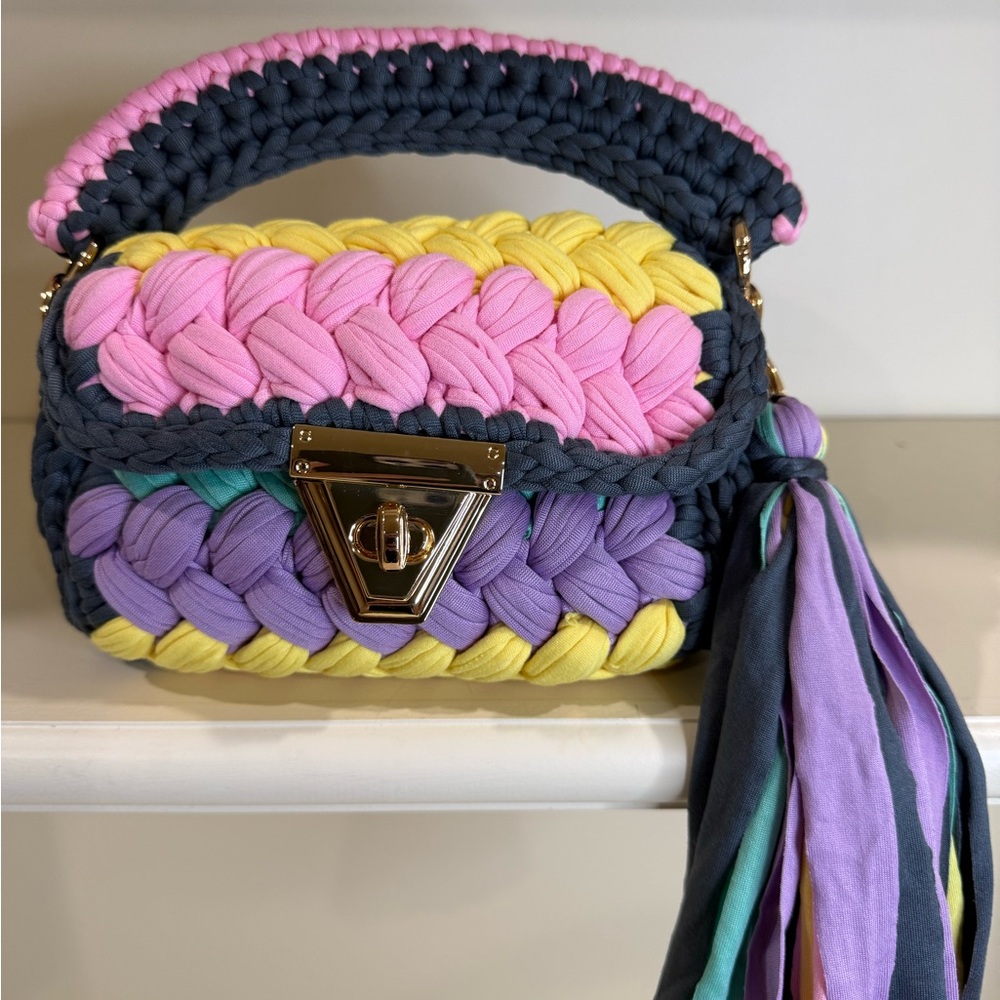 Colorful Handwoven Women's Bag